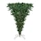 7.5ft. Pre-Lit Green Upside Down Spruce Artificial Christmas Tree, Clear Lights